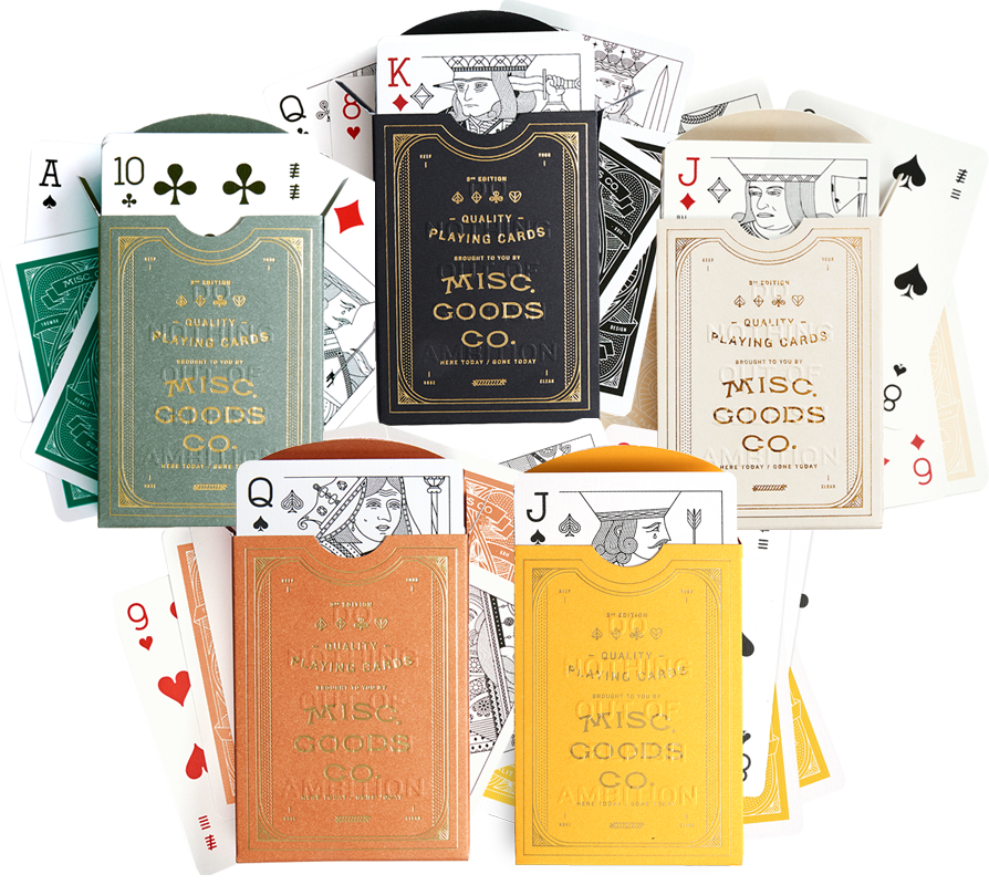 us playing card company custom cards