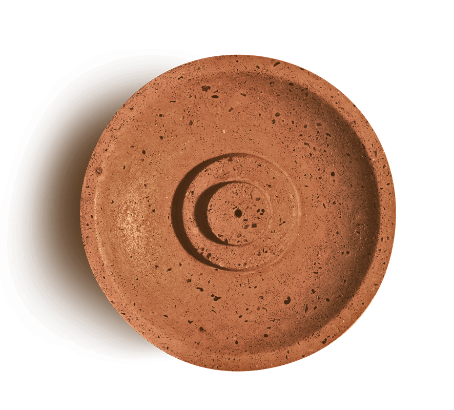 Terracotta Incense Holder