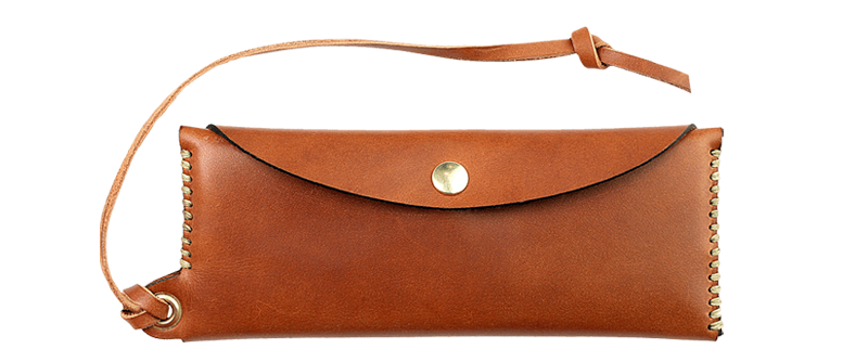 Leather Wallet Closed