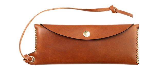 Leather Wallet Closed