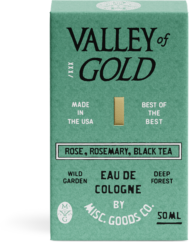 Valley of Gold Eau De Cologne Box