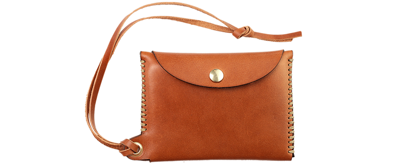 Leather Wallet Closed