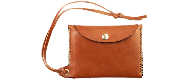 Leather Wallet Closed