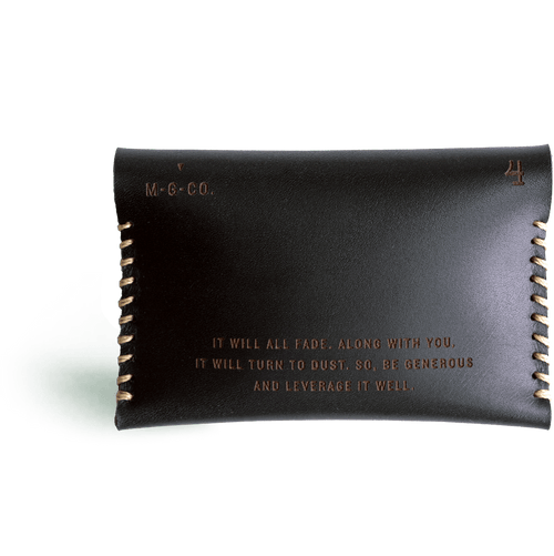 Leather Wallet Back