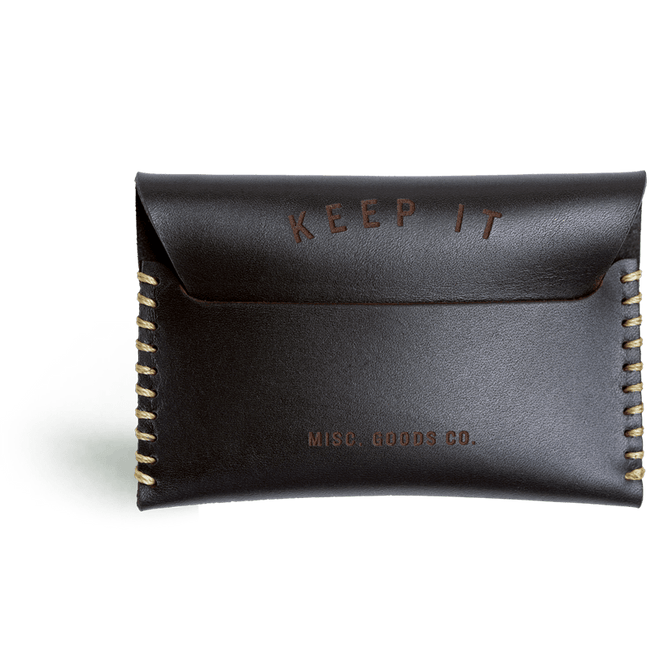 Leather Wallet Closed