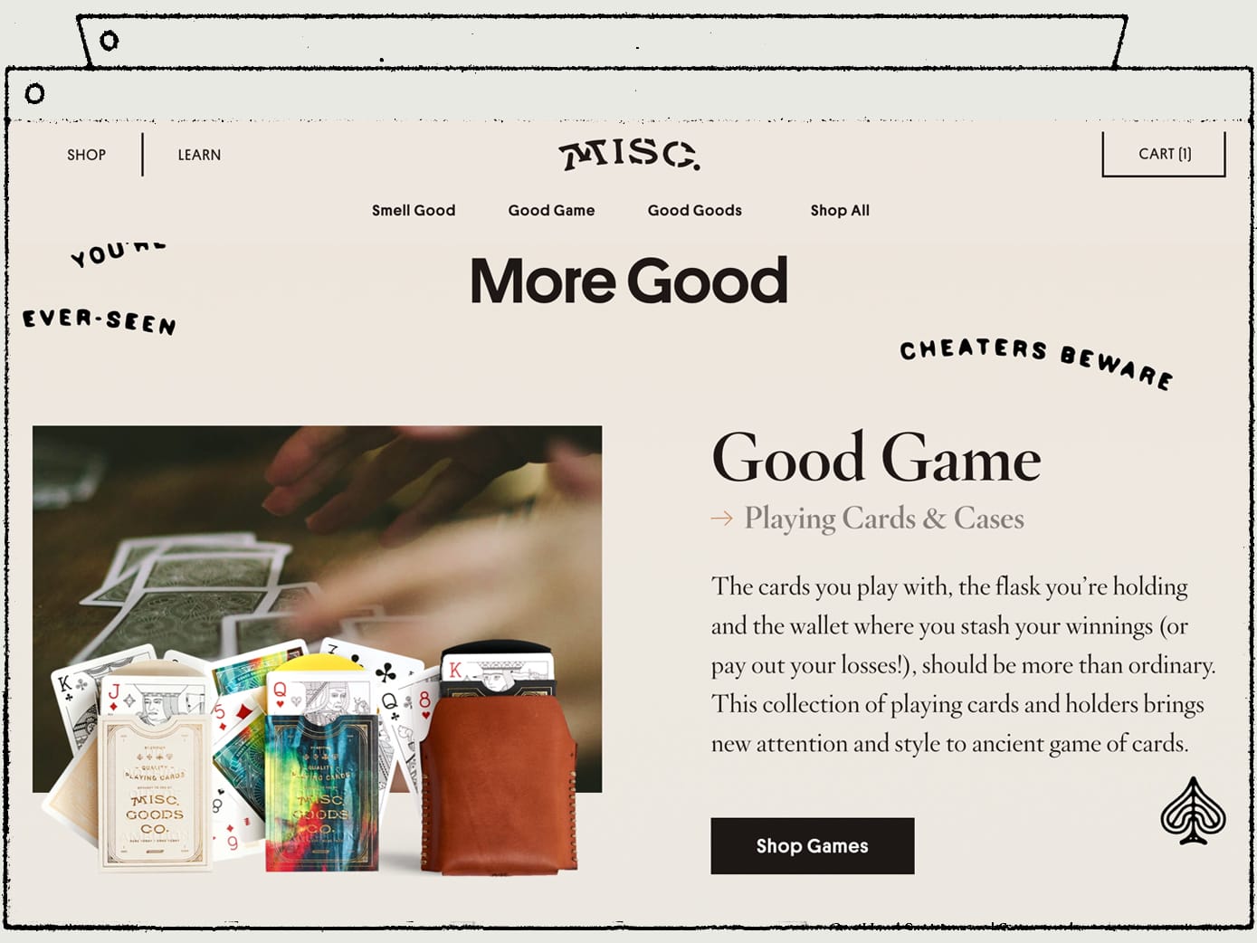 Website screenshot 2